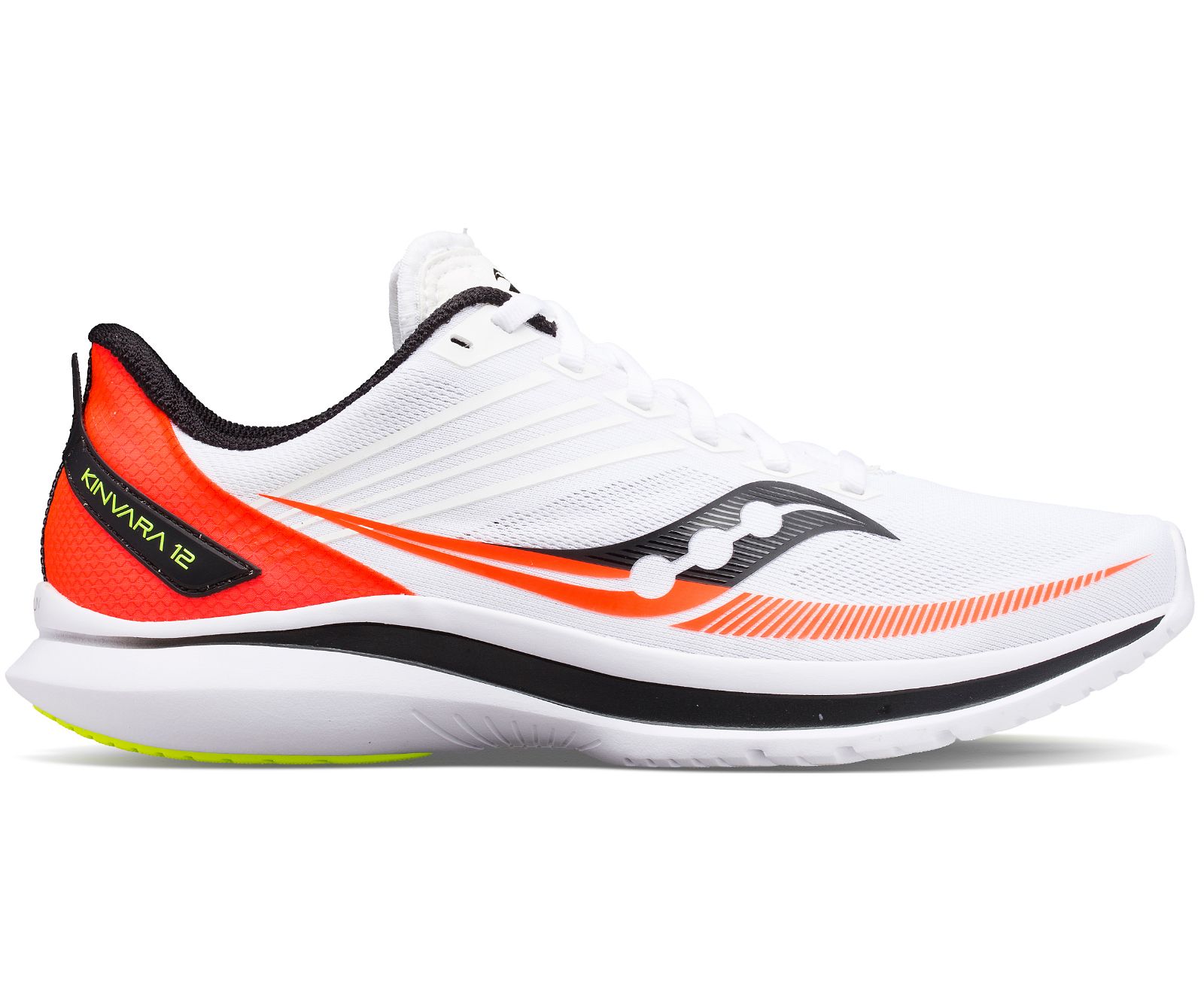 Tenis Para Correr Saucony Kinvara 12 Hombre Blancos Naranjas | México 529OKIR